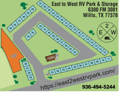 East To West RV Park RV park in Willis, TX (photo 4)